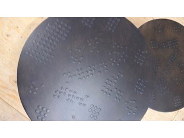 Salontafel set van 2, bruin - afbeelding 4 van  7