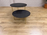 Salontafel set van 2, bruin - afbeelding 1 van  4