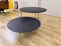 Salontafel set van 2, bruin - afbeelding 3 van  4