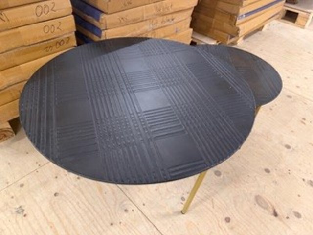 Salontafel set van 2, donkergrijs - afbeelding 2 van  6