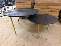 Salontafel set van 2, donkergrijs - afbeelding 4 van  6
