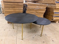 Salontafel set van 2, donkergrijs - afbeelding 1 van  6