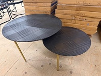 Salontafel set van 2, donkergrijs - afbeelding 3 van  6