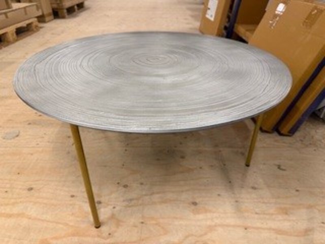 Salontafel set van 2, lichtgrijs - afbeelding 3 van  4