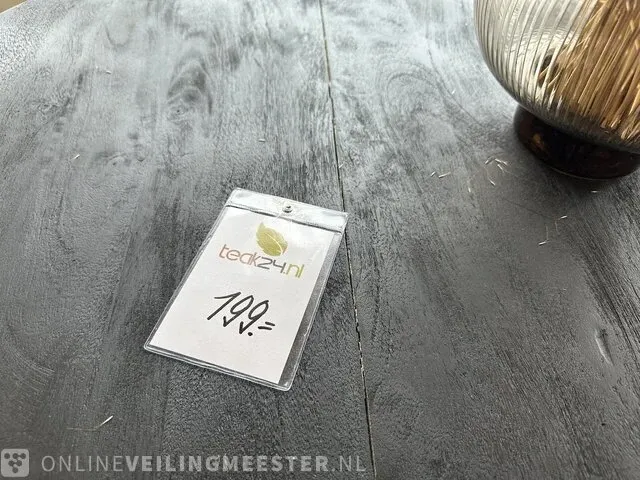 Salontafel set van 3 zwart - afbeelding 4 van  4