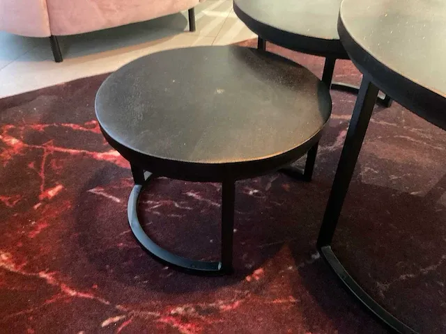 Salontafel set van 3 - afbeelding 4 van  5
