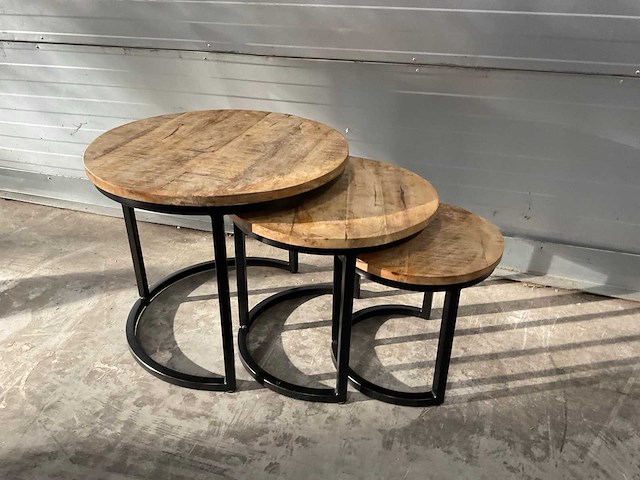 Salontafel set van 3 - afbeelding 4 van  10