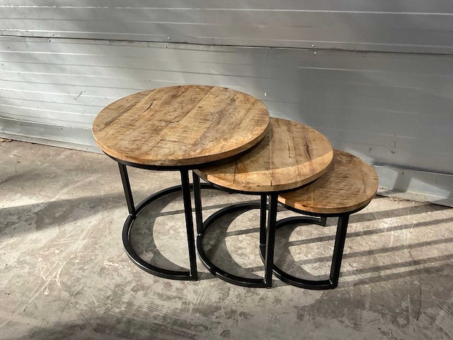 Salontafel set van 3 - afbeelding 5 van  10