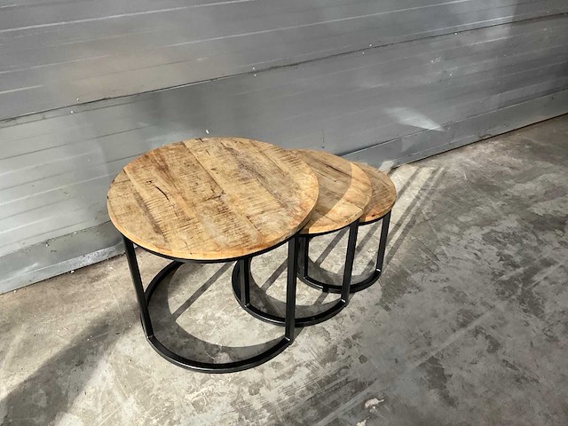 Salontafel set van 3 - afbeelding 6 van  10