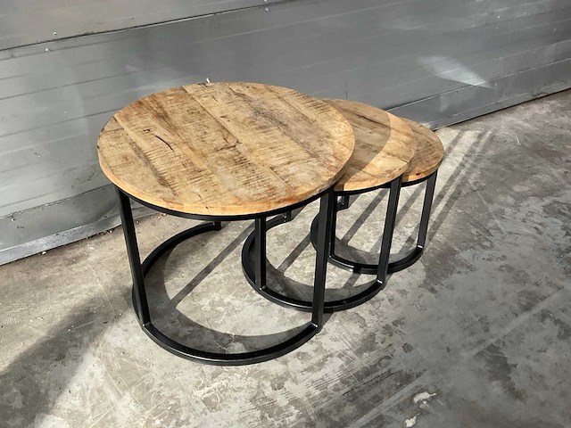 Salontafel set van 3 - afbeelding 7 van  10