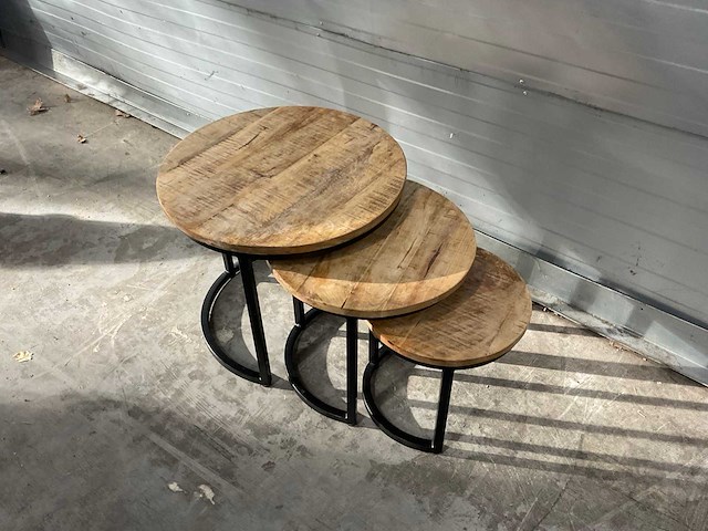 Salontafel set van 3 - afbeelding 10 van  10