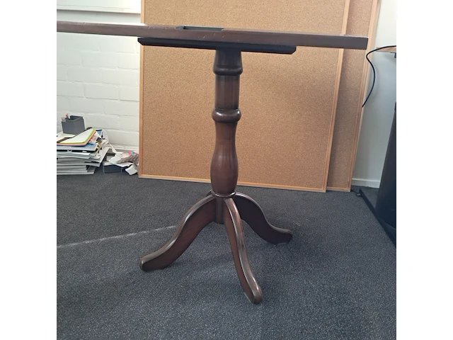 Salontafel / spelborden tafel authentic models, hout - afbeelding 6 van  6