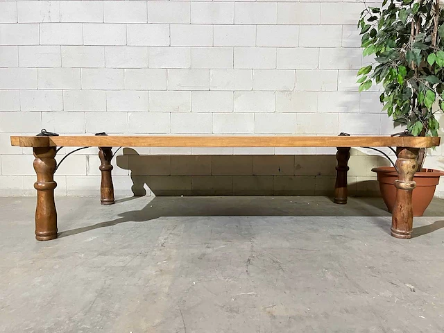 Salontafel van mahoniehout - afbeelding 2 van  4