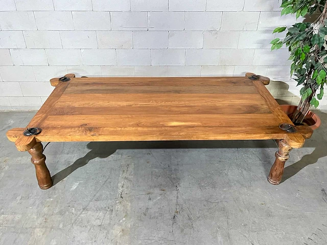 Salontafel van mahoniehout - afbeelding 4 van  4