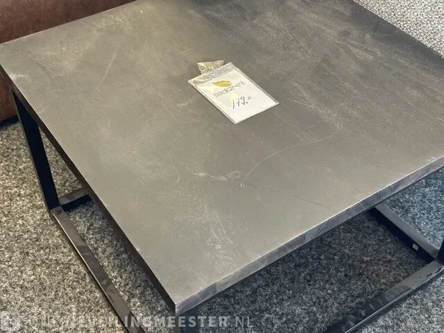 Salontafel vierkant zwart - afbeelding 2 van  3