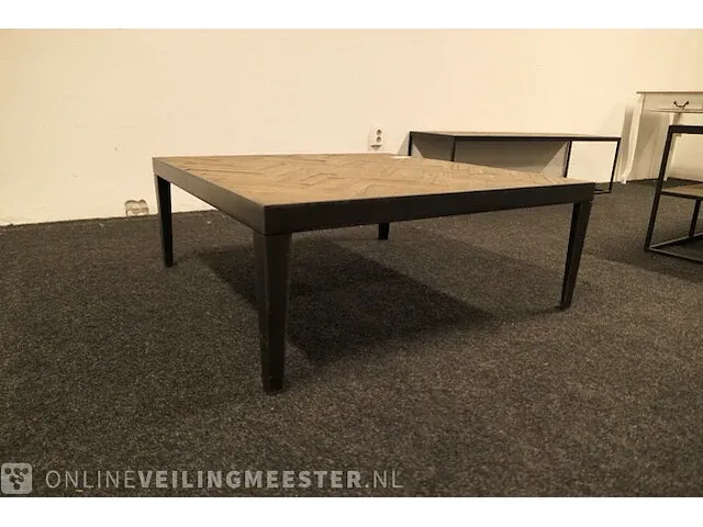 Salontafel visgraat ingelegd - afbeelding 2 van  6