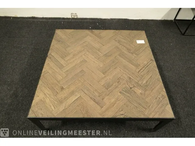 Salontafel visgraat ingelegd - afbeelding 4 van  6
