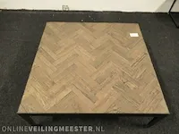 Salontafel visgraat ingelegd - afbeelding 4 van  6