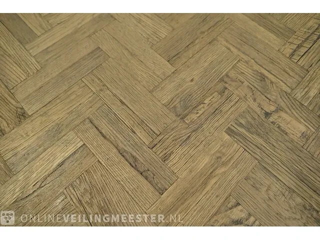 Salontafel visgraat ingelegd - afbeelding 5 van  6