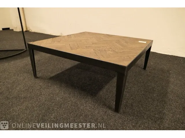 Salontafel visgraat ingelegd - afbeelding 6 van  6