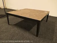 Salontafel visgraat ingelegd - afbeelding 6 van  6