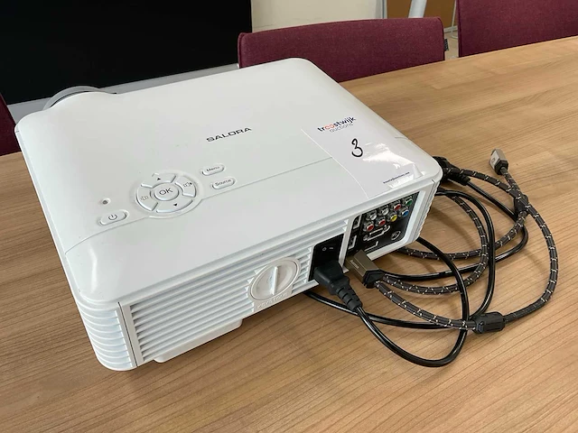 Salora 58hd2500/2 led projector - afbeelding 2 van  3