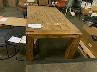 Salzburg j eetkamertafel 160cm - afbeelding 2 van  5