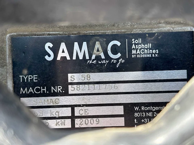 Samac 2009 s58 trilstamper - afbeelding 8 van  9