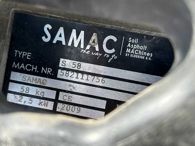 Samac 2009 s58 trilstamper - afbeelding 9 van  9