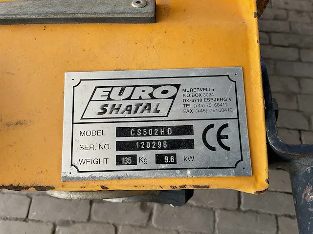 Samac cs502hd asfaltfreesmachine - afbeelding 8 van  8