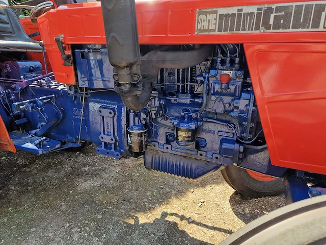 Same - minitauro 50 - utility tractor - 1970 - semi smalspoor - afbeelding 6 van  16