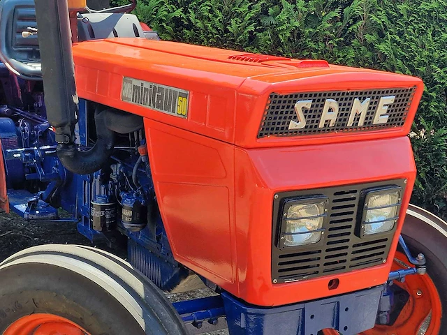 Same - minitauro 50 - utility tractor - 1970 - semi smalspoor - afbeelding 16 van  16