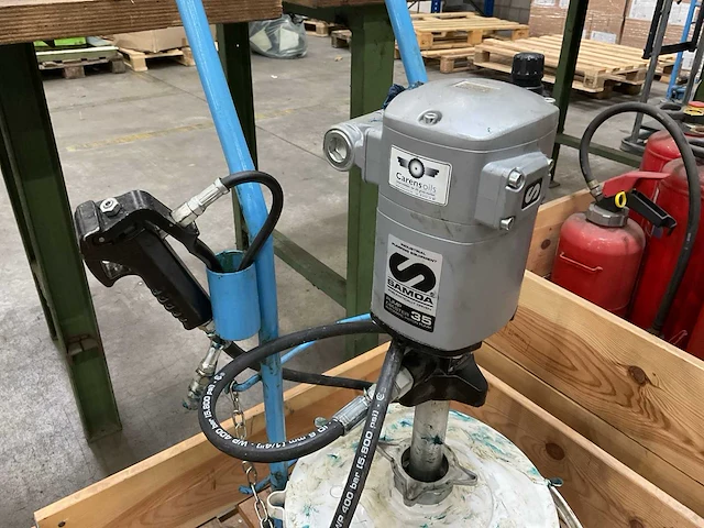 Samoa pumpmaster 35 pneumatische vetspuit - afbeelding 2 van  5