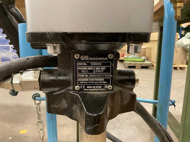 Samoa pumpmaster 35 pneumatische vetspuit - afbeelding 4 van  5