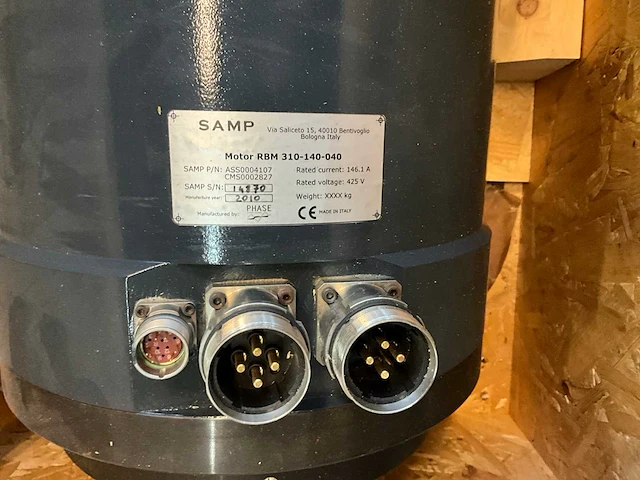 Samp pmsm elektromotor (2x) - afbeelding 5 van  8