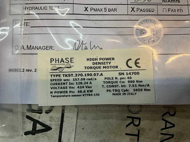 Samp pmsm elektromotor (2x) - afbeelding 7 van  8