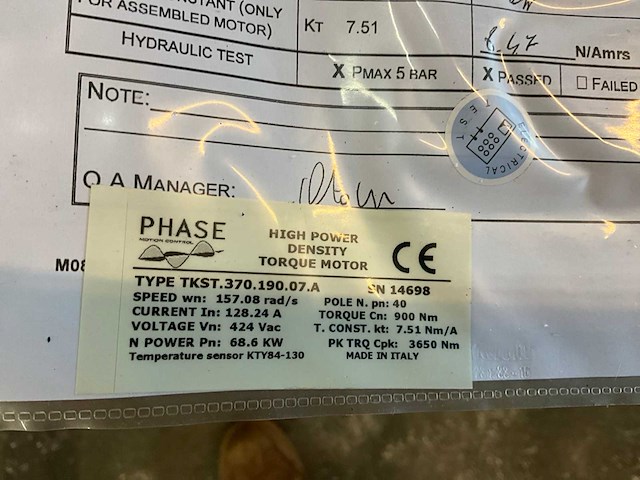 Samp rbm 370- 190-07 a elektromotor - afbeelding 4 van  4