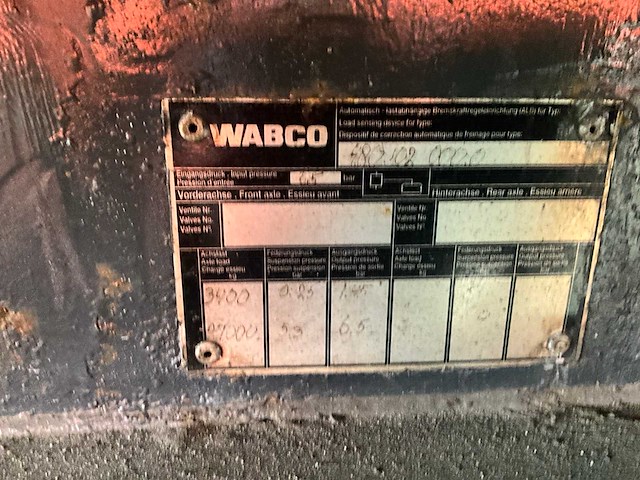 Samro - s338 rj schuifzeiltrailer - oplegger - afbeelding 2 van  12