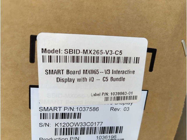 Samrt - idx65-3 - smart board mx065-v3 - afbeelding 15 van  17