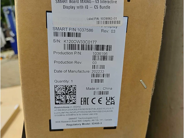 Samrt - idx65-3 - smart board mx065-v3 - afbeelding 16 van  17