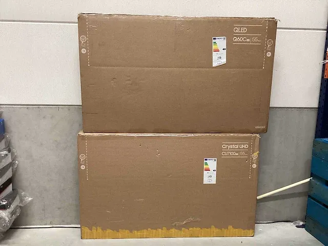 Samsung - 55 inch - televisie (2x) - afbeelding 1 van  8
