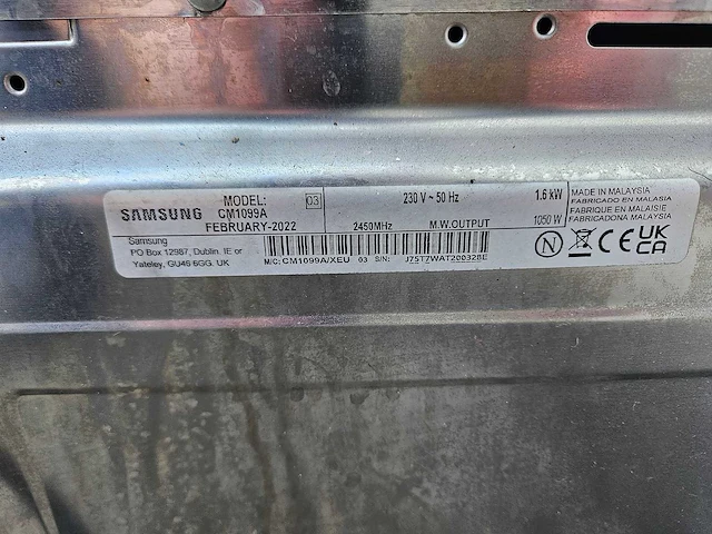 Samsung - cm1099a - magnetron - afbeelding 5 van  5