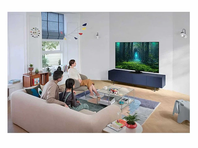 Samsung - gq65qn85cat qled tv (flat, 65 zoll / 163 cm, uhd 4k, smart tv, tizen) - televisie - afbeelding 3 van  10