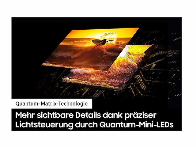 Samsung - gq65qn85cat qled tv (flat, 65 zoll / 163 cm, uhd 4k, smart tv, tizen) - televisie - afbeelding 7 van  10