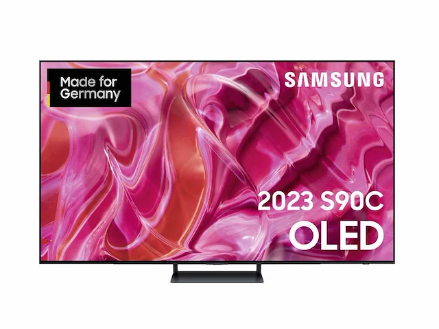 Samsung - gq65s90cat oled-tv 163 cm 65 inch energielabel f (a - g) ci+*, dvb-c, dvb-s2, dvb-t2 hd, smart tv, uhd, wifi - televisie - afbeelding 1 van  9
