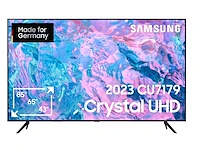 Samsung - gu50cu7179u led-tv (50 inch / 125 cm, uhd 4k, smart tv, tizen) - televisie