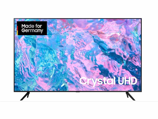 Samsung - gu65cu7179u smart tv - 165,1 cm (65") - 4k ultra hd - zwart - televisie - afbeelding 1 van  8
