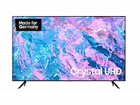 Samsung - gu65cu7179u smart tv - 165,1 cm (65") - 4k ultra hd - zwart - televisie - afbeelding 1 van  8