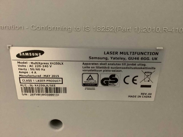 Samsung - multixpress - x7400lx/ x4250lx - printer & scanner (2x) - afbeelding 16 van  17