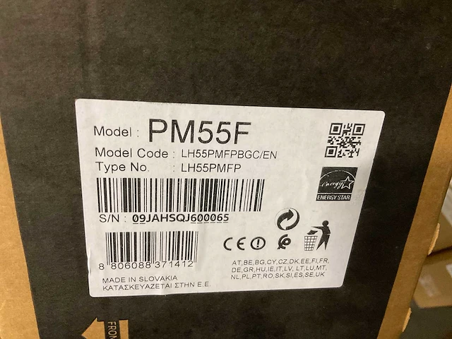 Samsung - pm55f - touch screen led display 55 inch - afbeelding 2 van  2